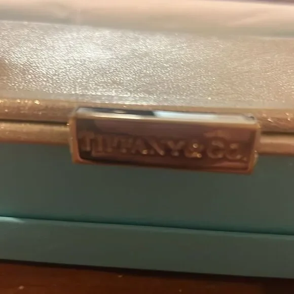 Tiffany & Co. Morgan Gold Leather  Clutch - New - Picture 3 of 12